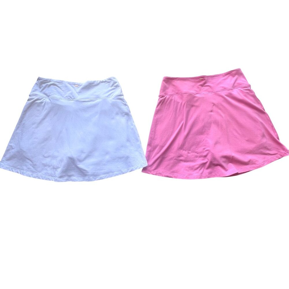 Victorias Secret Pink - White & Pink Skorts Activewear Womens Size XL (2-Pack) - Picture 2 of 14
